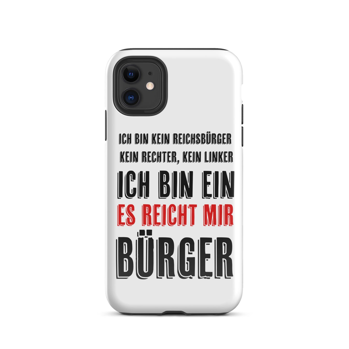 Es reicht - Hardcase iPhone® Handyhülle