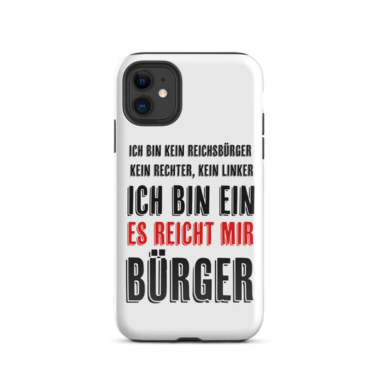 Es reicht - Hardcase iPhone® Handyhülle