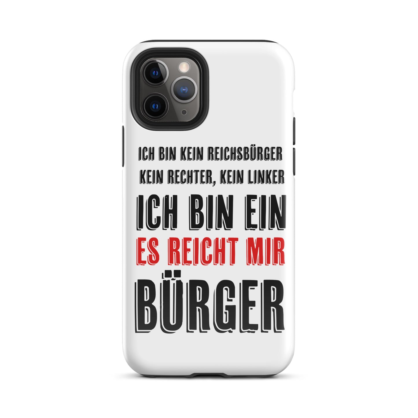 Es reicht - Hardcase iPhone® Handyhülle