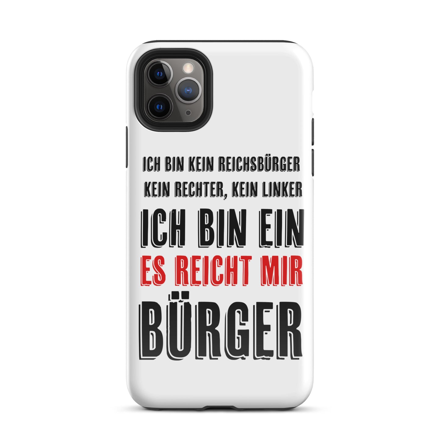 Es reicht - Hardcase iPhone® Handyhülle