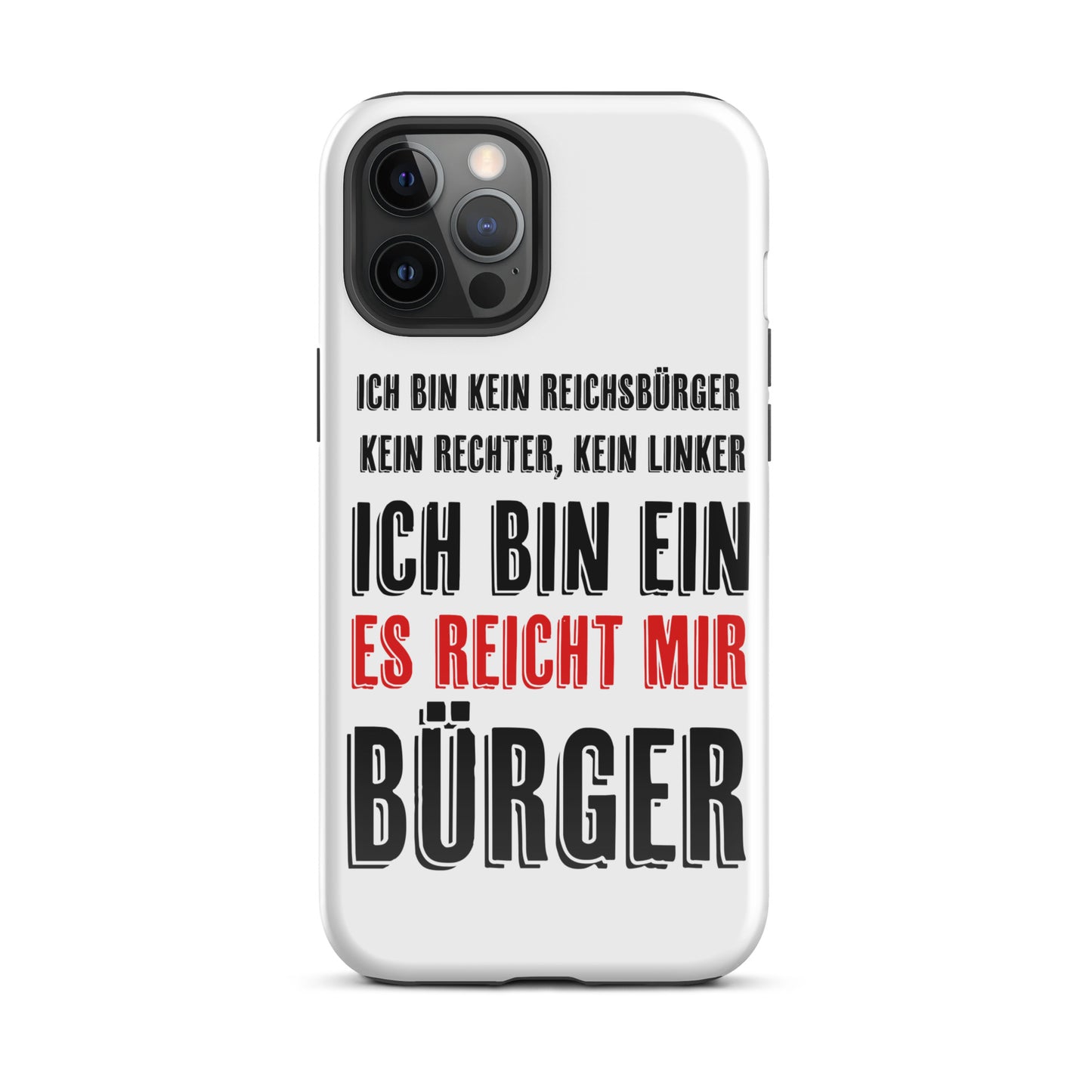 Es reicht - Hardcase iPhone® Handyhülle