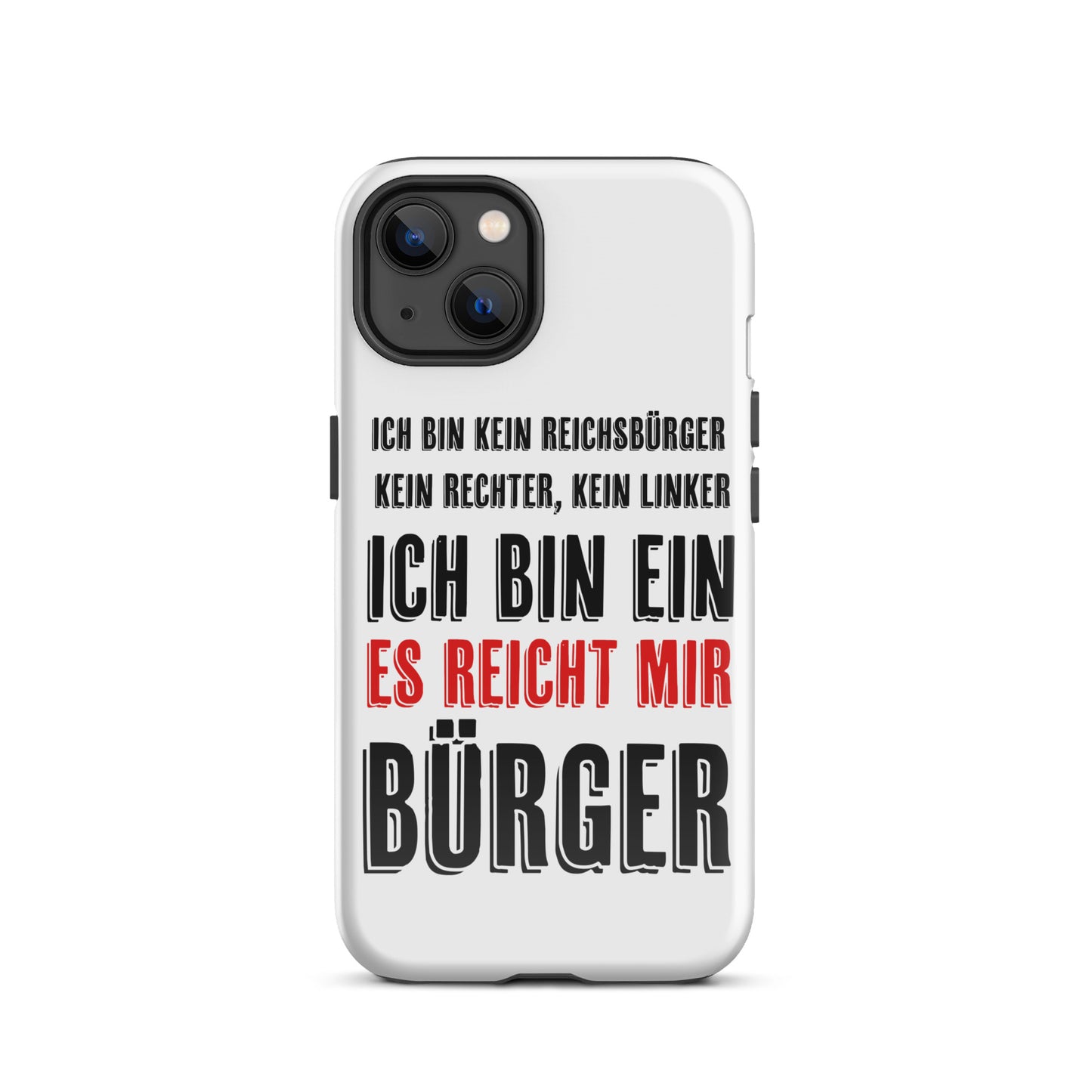 Es reicht - Hardcase iPhone® Handyhülle