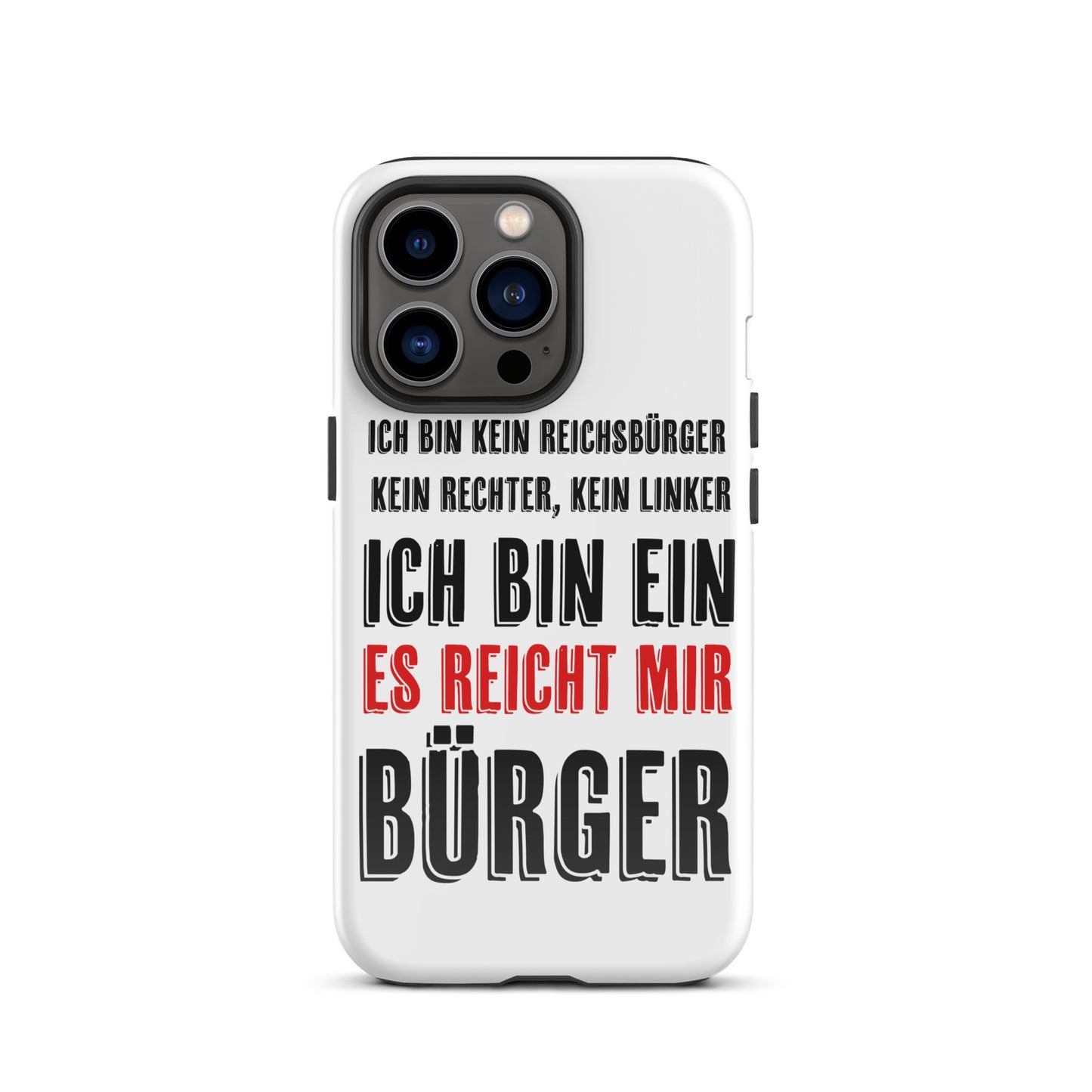 Es reicht - Hardcase iPhone® Handyhülle