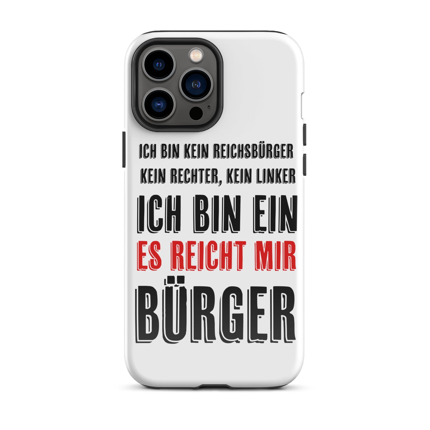 Es reicht - Hardcase iPhone® Handyhülle