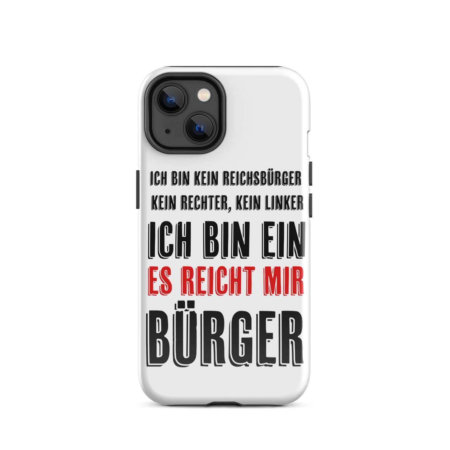 Es reicht - Hardcase iPhone® Handyhülle