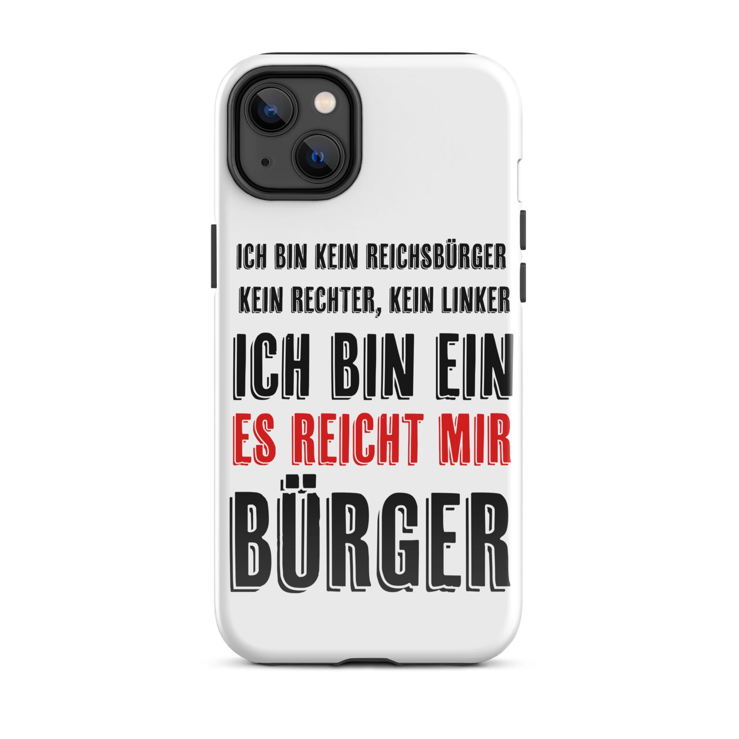 Es reicht - Hardcase iPhone® Handyhülle