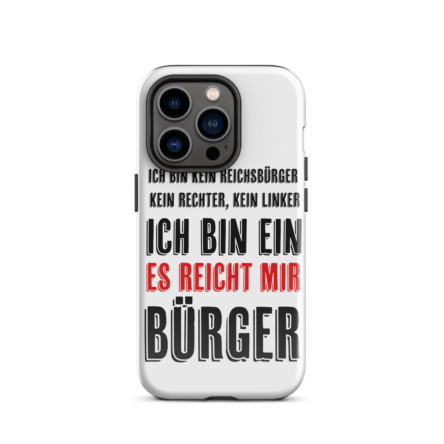 Es reicht - Hardcase iPhone® Handyhülle