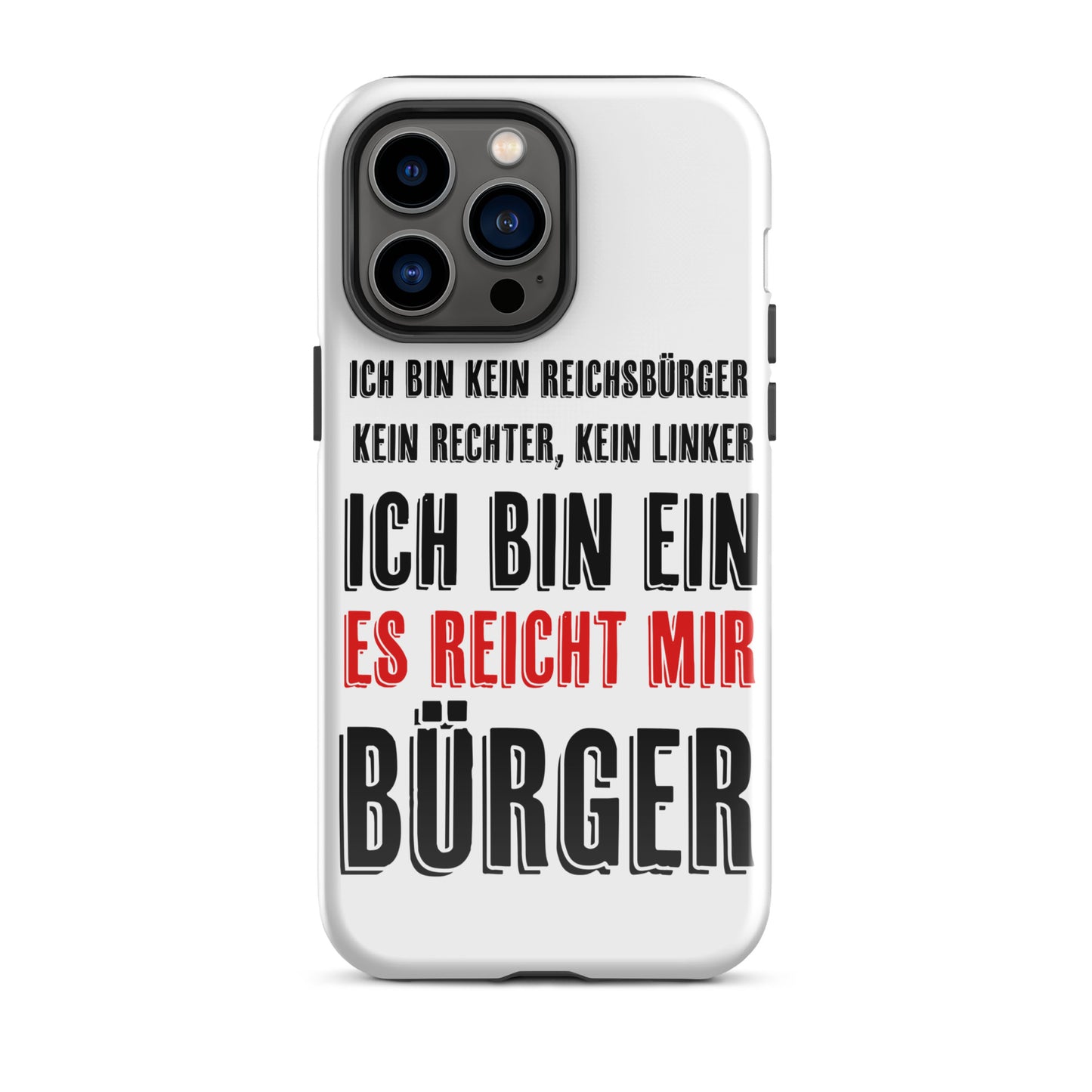 Es reicht - Hardcase iPhone® Handyhülle