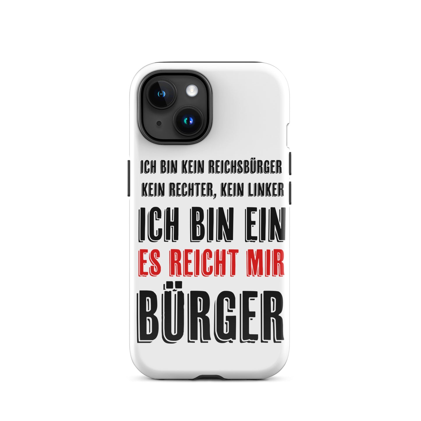 Es reicht - Hardcase iPhone® Handyhülle