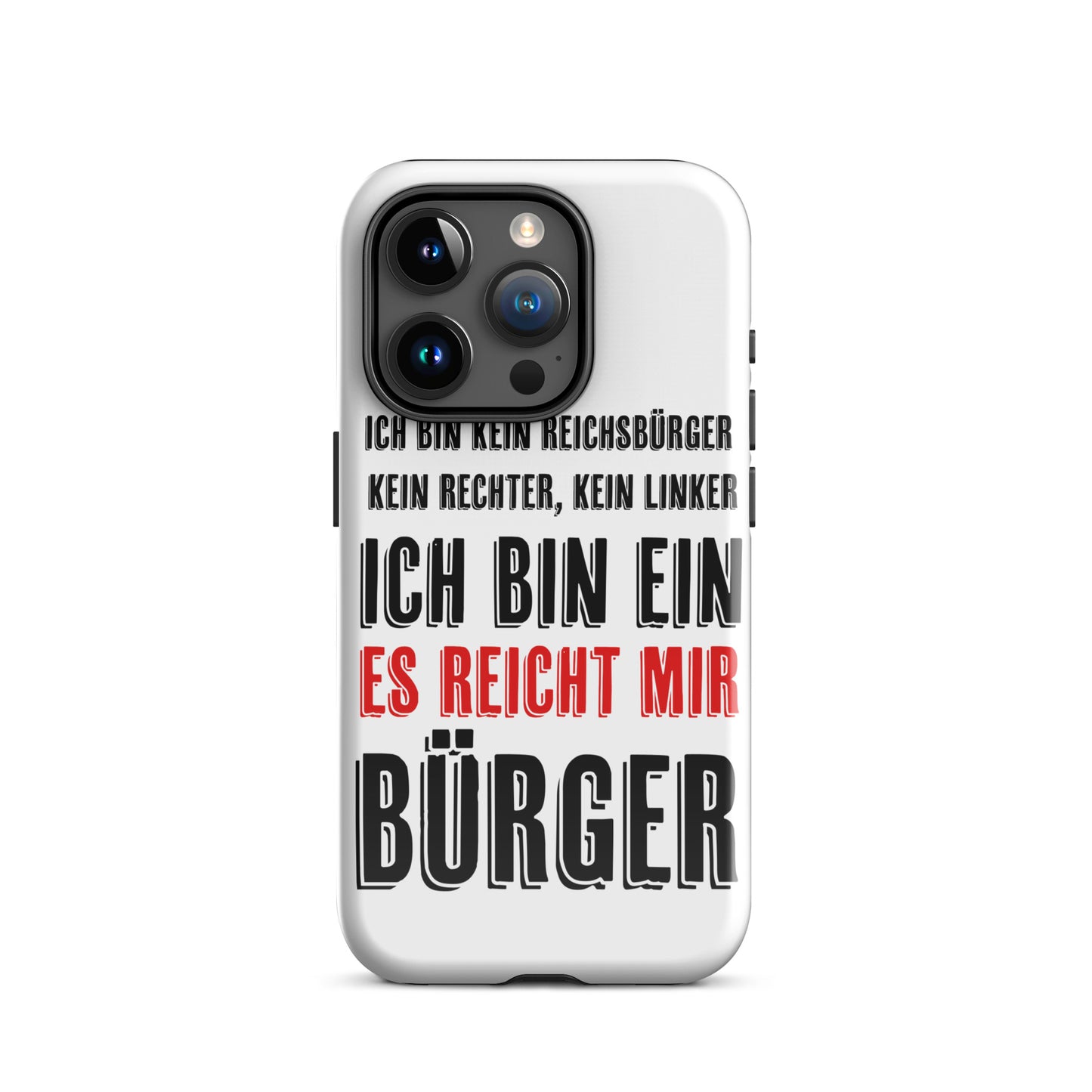 Es reicht - Hardcase iPhone® Handyhülle