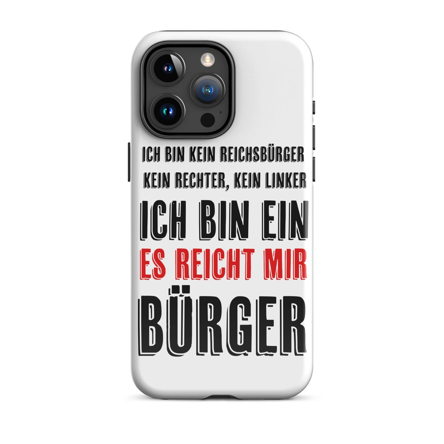 Es reicht - Hardcase iPhone® Handyhülle