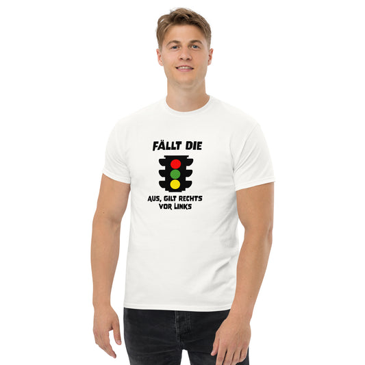 Fällt die Ampel - Klassisches Unisex T-Shirt