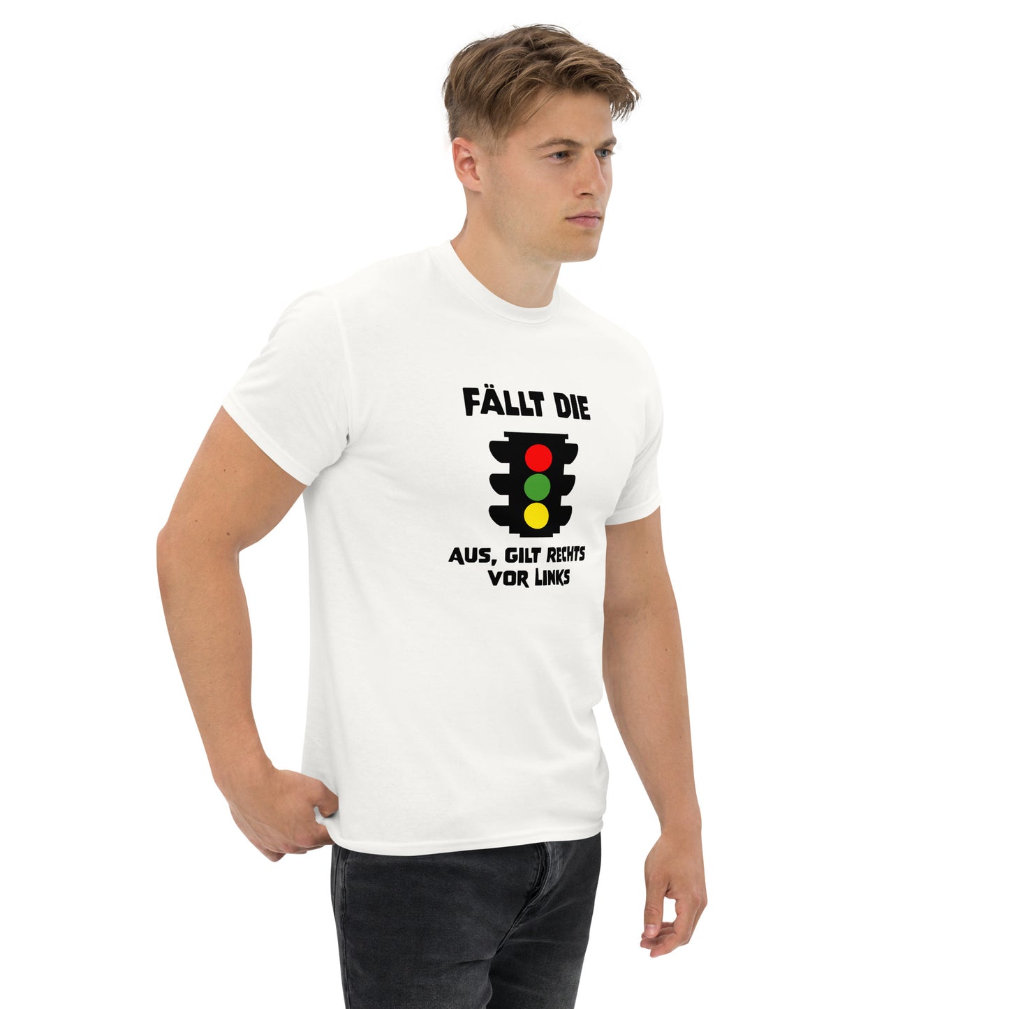 Fällt die Ampel - Klassisches Unisex T-Shirt